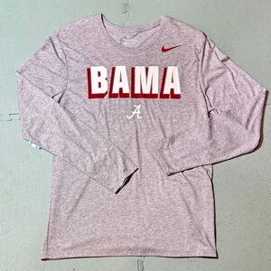 Alabama Crimson Tide BAMA Nike LS Tee L